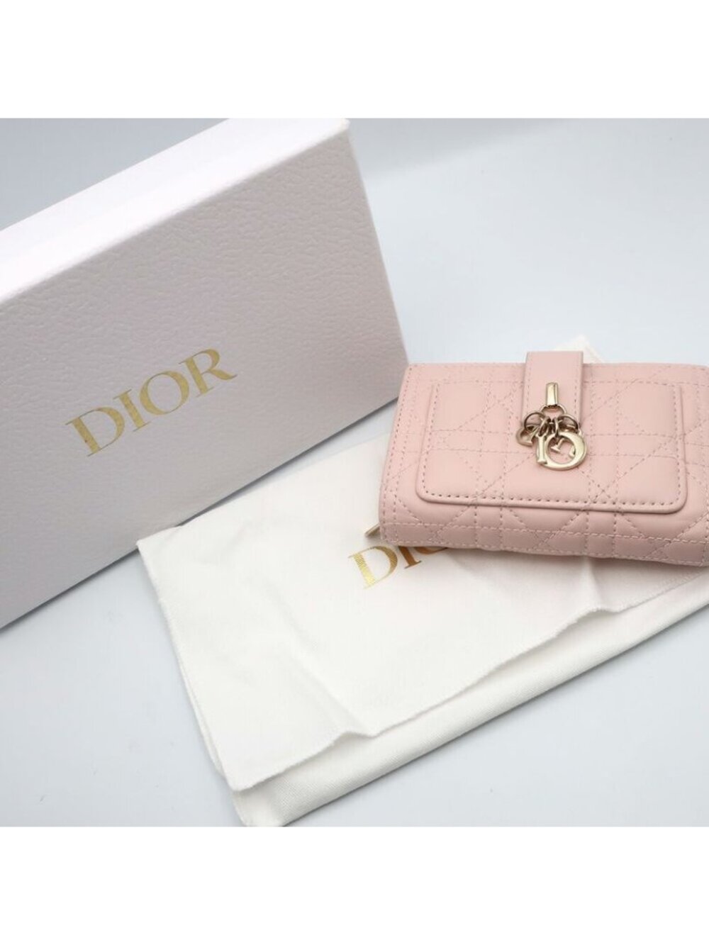 Dior My Dittany Wallet Lambskin Pink - Picture 8 of 9